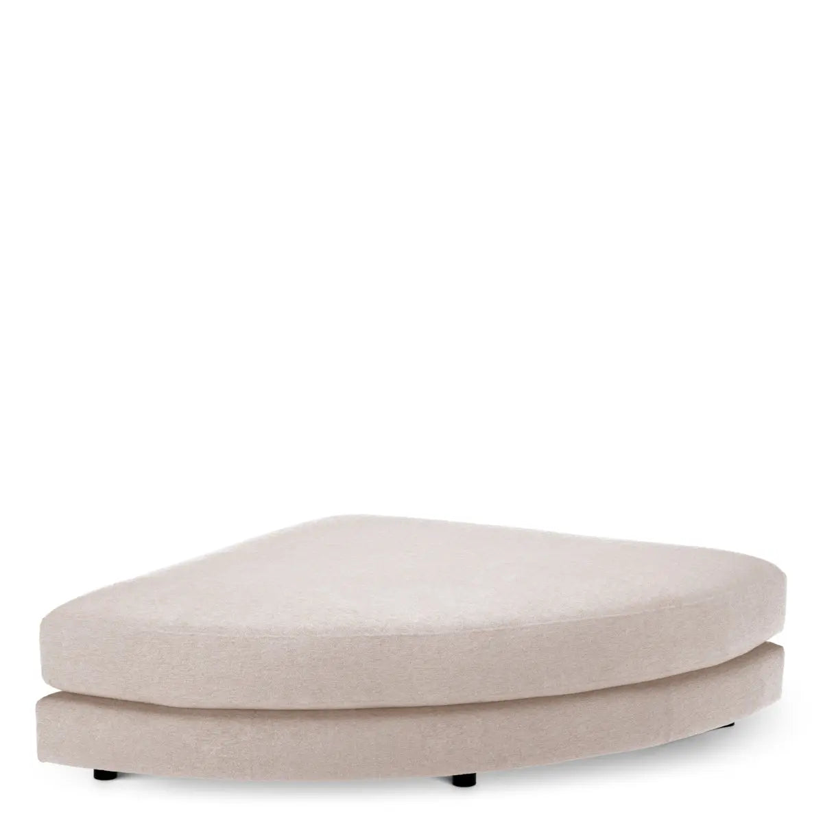 Modular Sofa Lounge Club montier sand - Ottoman half round