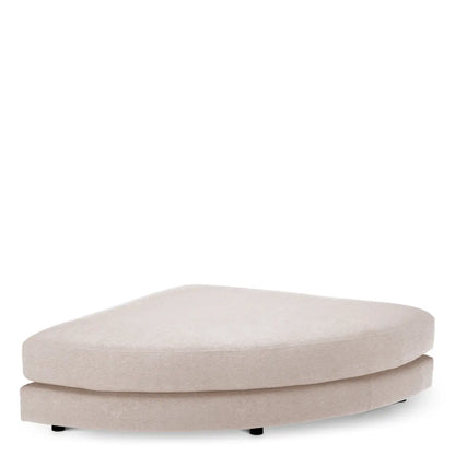 Modular Sofa Lounge Club montier sand - Ottoman half round
