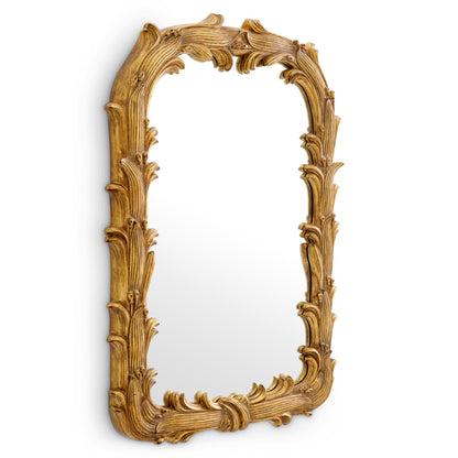 Mirror Gavin antique gold finish