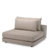Modular Sofa Lounge Club velora light grey - Middle