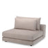 Modular Sofa Lounge Club montier light grey - Middle