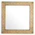 Mirror Mellot square vintage brass finish