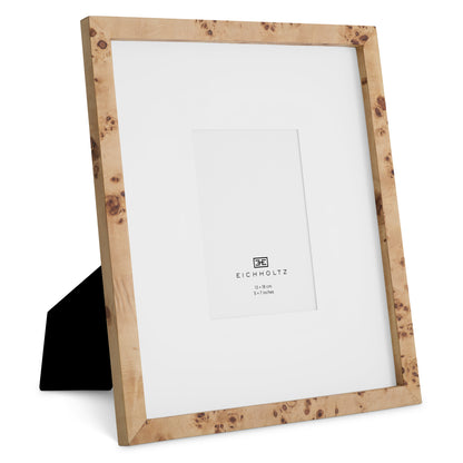 Picture Frame Braga L mappa burl veneer