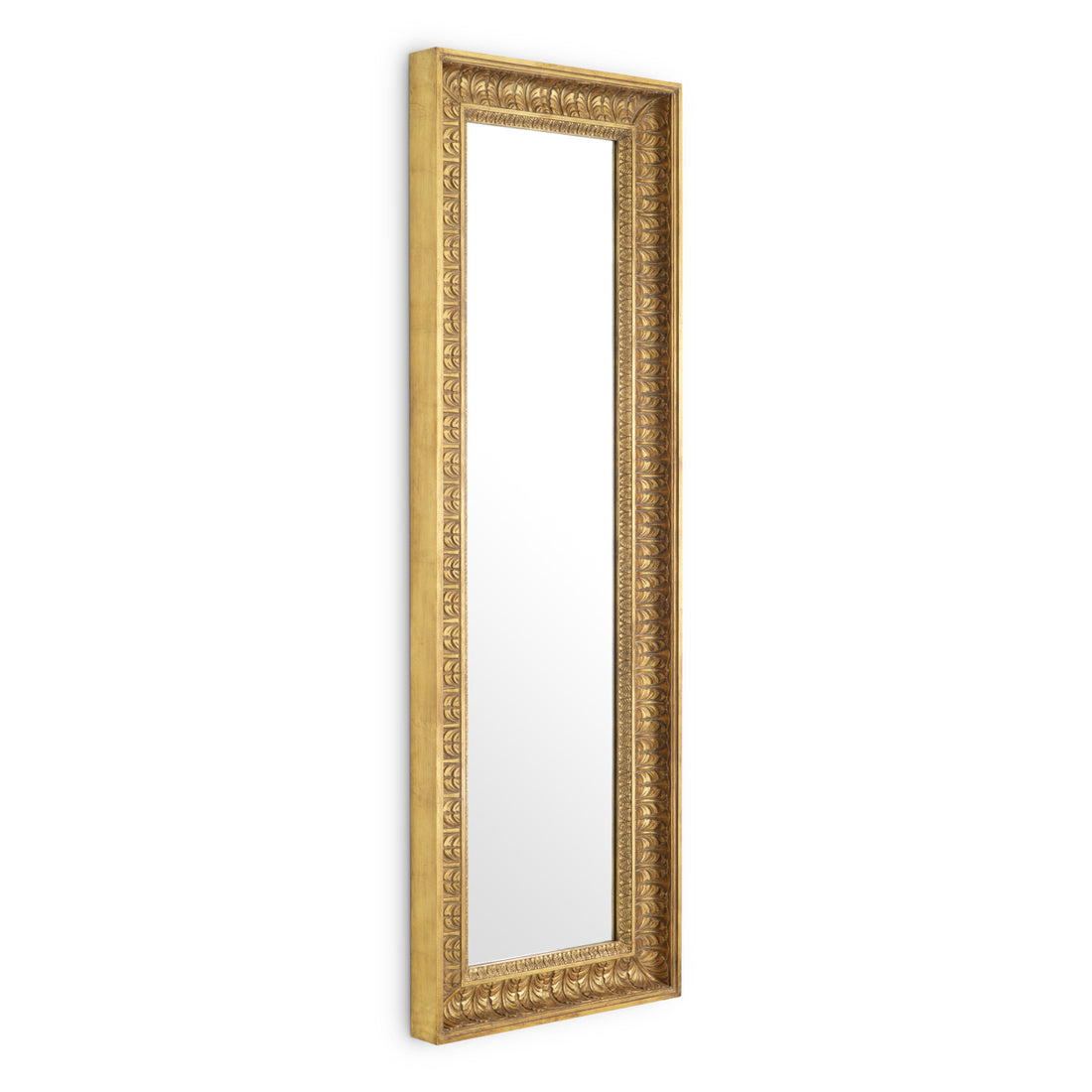 Mirror Sahure L antique gold finish