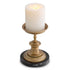 Candle Holder Brampton vintage brass finish