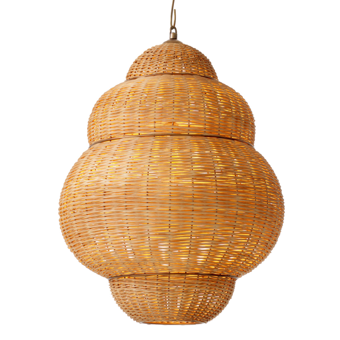 Pendant Rowlan antiqued rattan