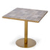 Dining Table Colton antique brass finish