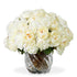 Bouquet Of Peonies white tones real touch 48 pcs/2 varieties