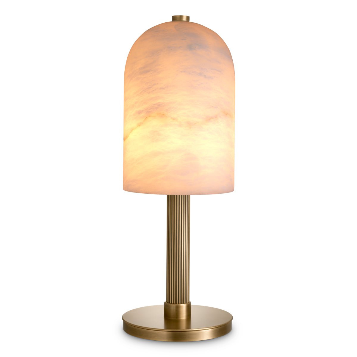 Table Lamp Kayla antique brass finish