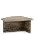Coffee Table Ciro S silver travertine