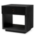 Nightstand Dimitrios charcoal grey oak veneer