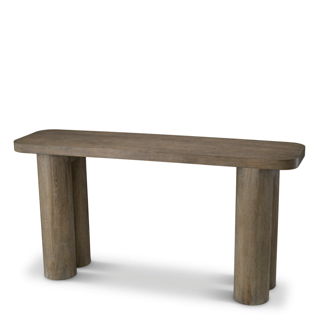 Console Table Lindbrook silverstone oak veneer