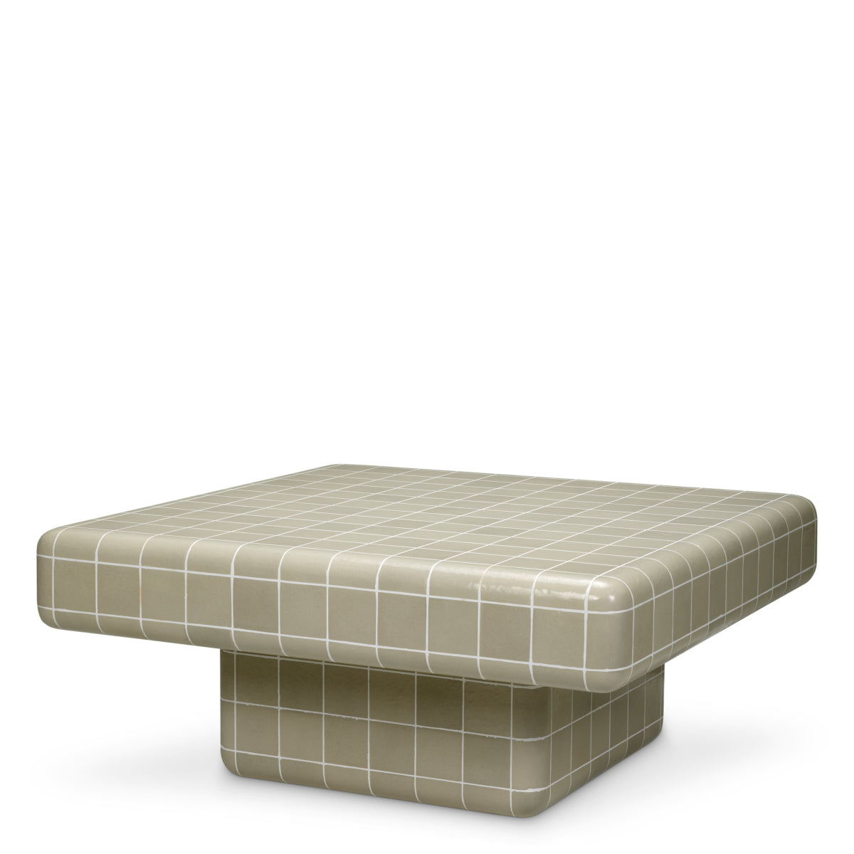 Outdoor Coffee Table Mateo light grey