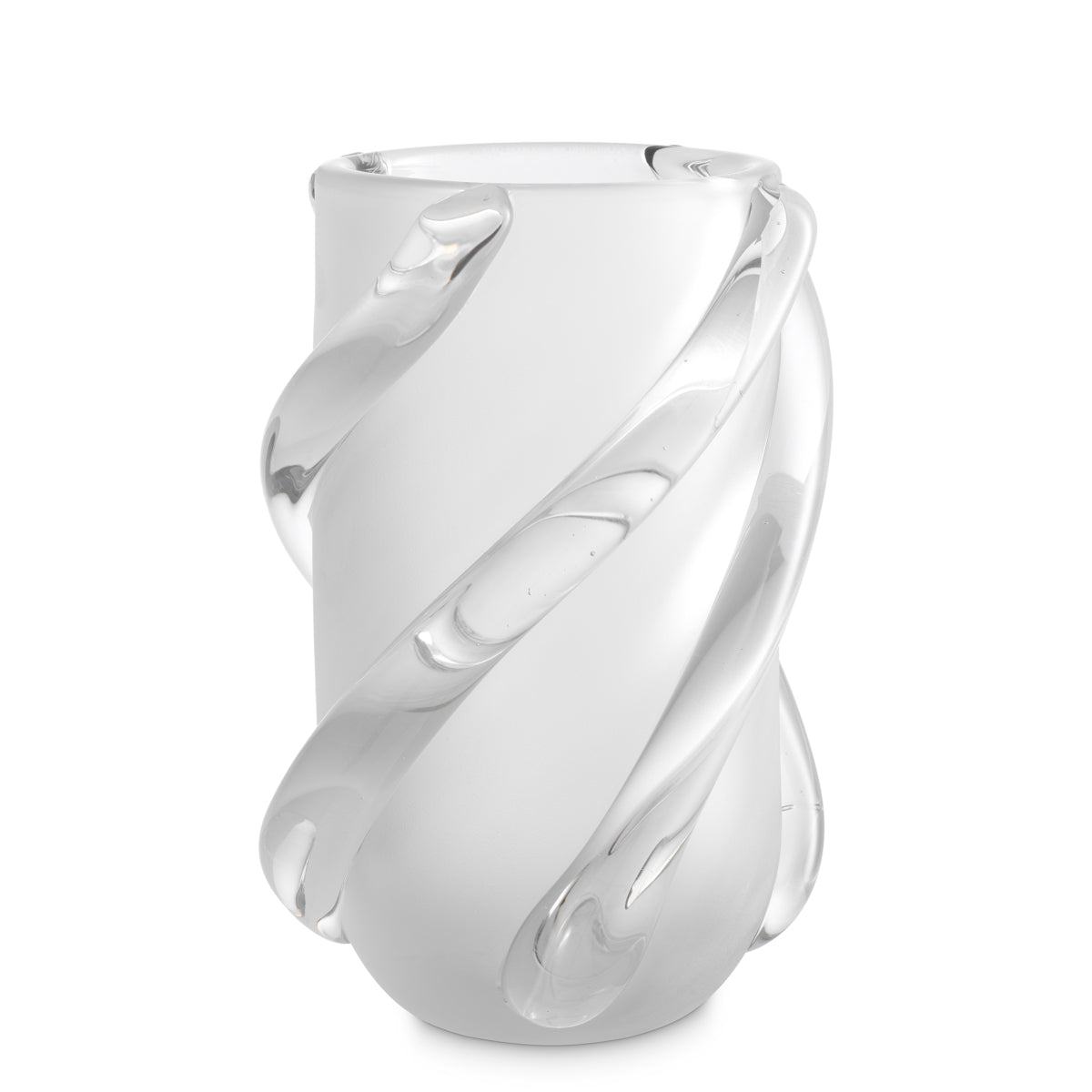 Vase Celestino M frosted white