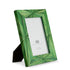 Picture Frame Harvard S straw marquetry green