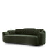 Sofa Marbella torrin green velvet