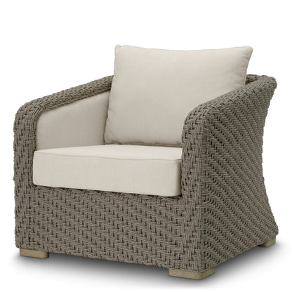 Outdoor Chair Bryson faux woven rattan viola sand