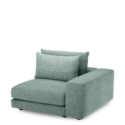 Modular Sofa Lounge Club lurano turquoise - Corner S right
