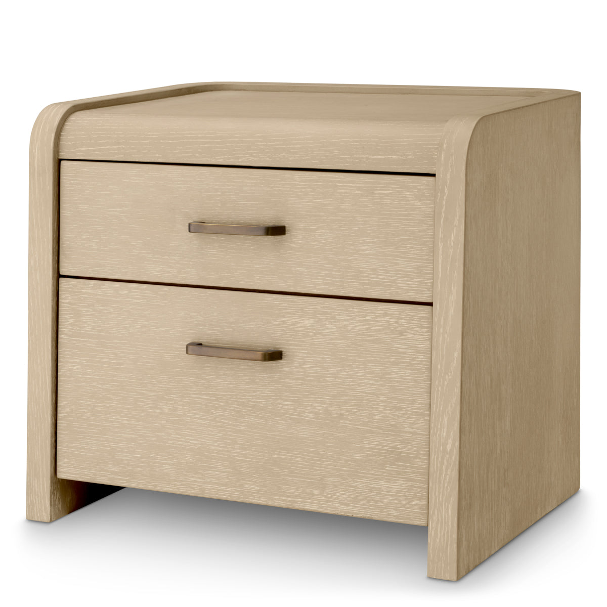 Nightstand Joane washed oak veneer