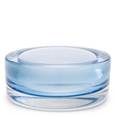 Bowl Marcellus light blue glass