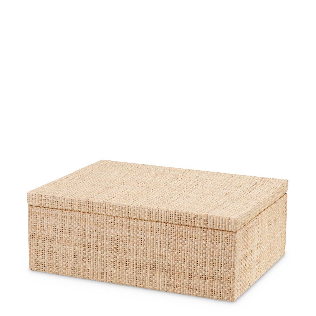 Box Cadiz S natural raffia