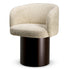 Dining Chair Marly eucalyptus finish winslow chenille beige