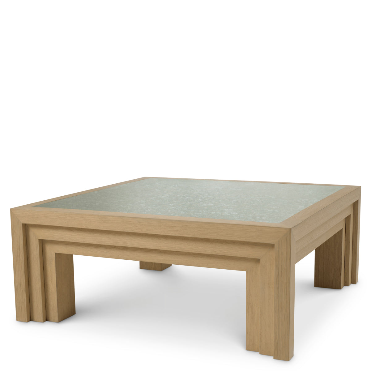 Coffee Table Metropolitan natural oak open grain veneer