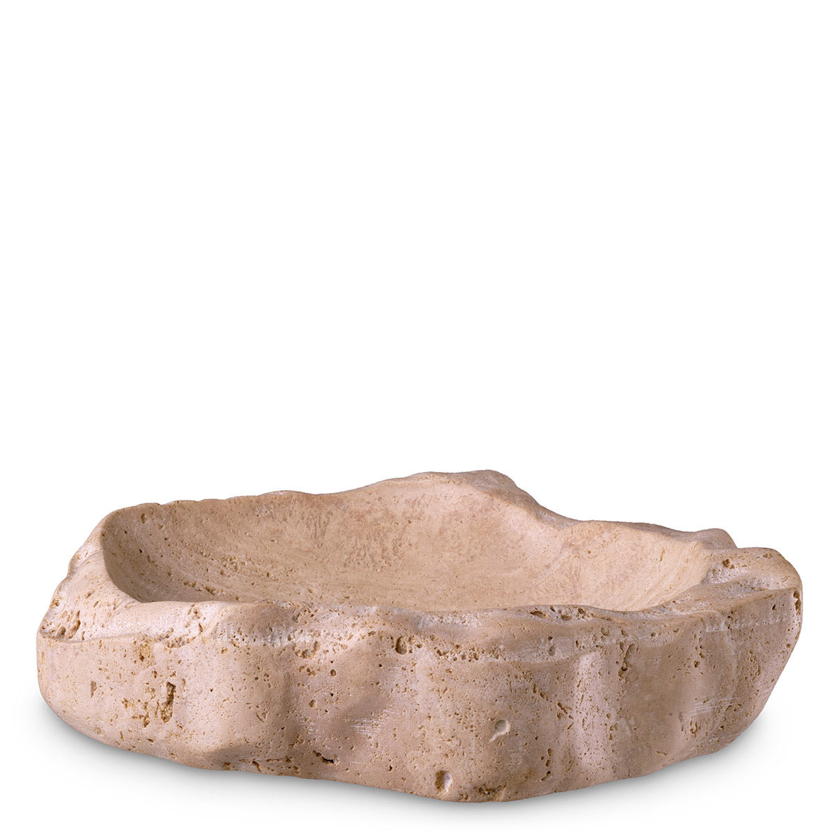 Bowl Callas travertine