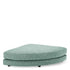 Modular Sofa Lounge Club lurano turquoise - Ottoman half round