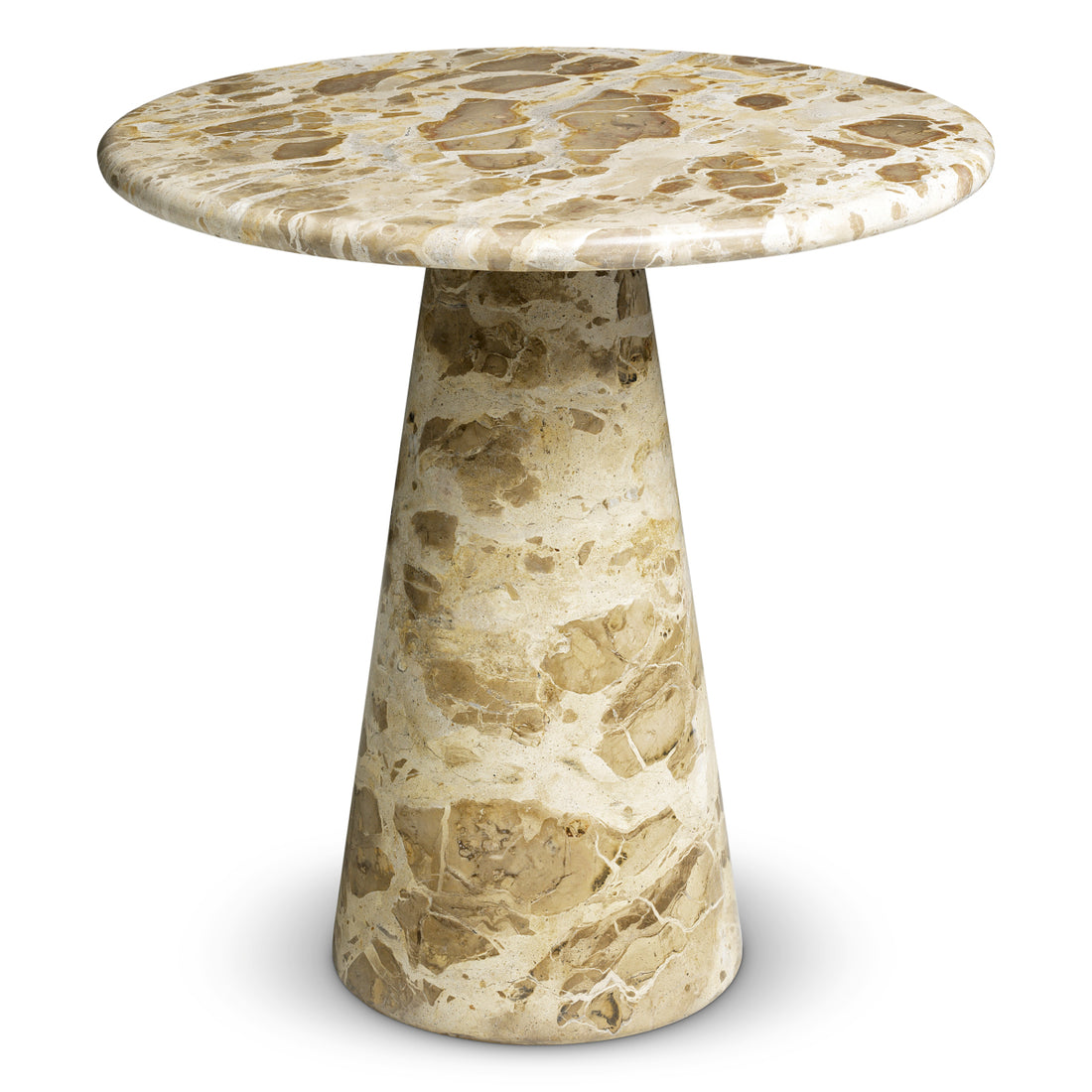 Side Table Adriana S chocolate marble