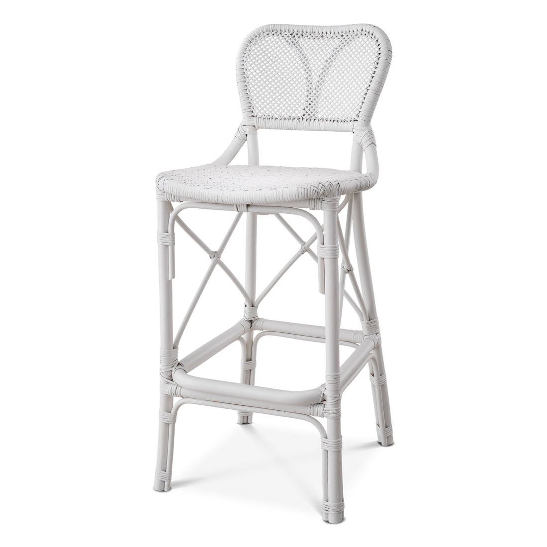 Bar Stool Colony matte white