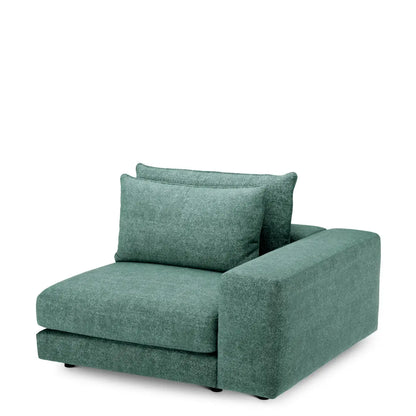 Modular Sofa Lounge Club velora sea green - Corner S right