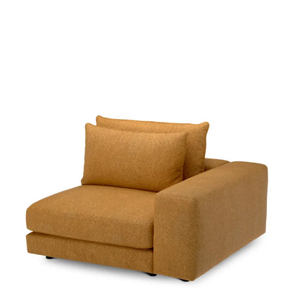 Modular Sofa Lounge Club velora mustard yellow - Corner S right