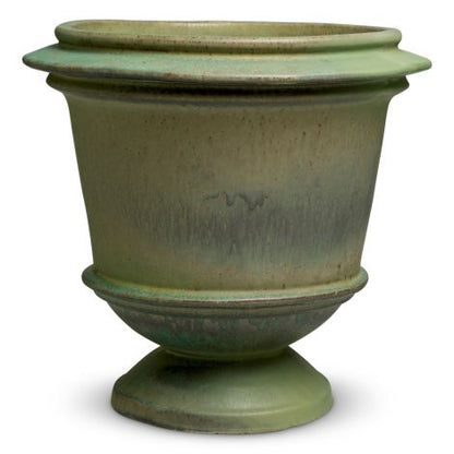 Outdoor Planter Sheldon green finish