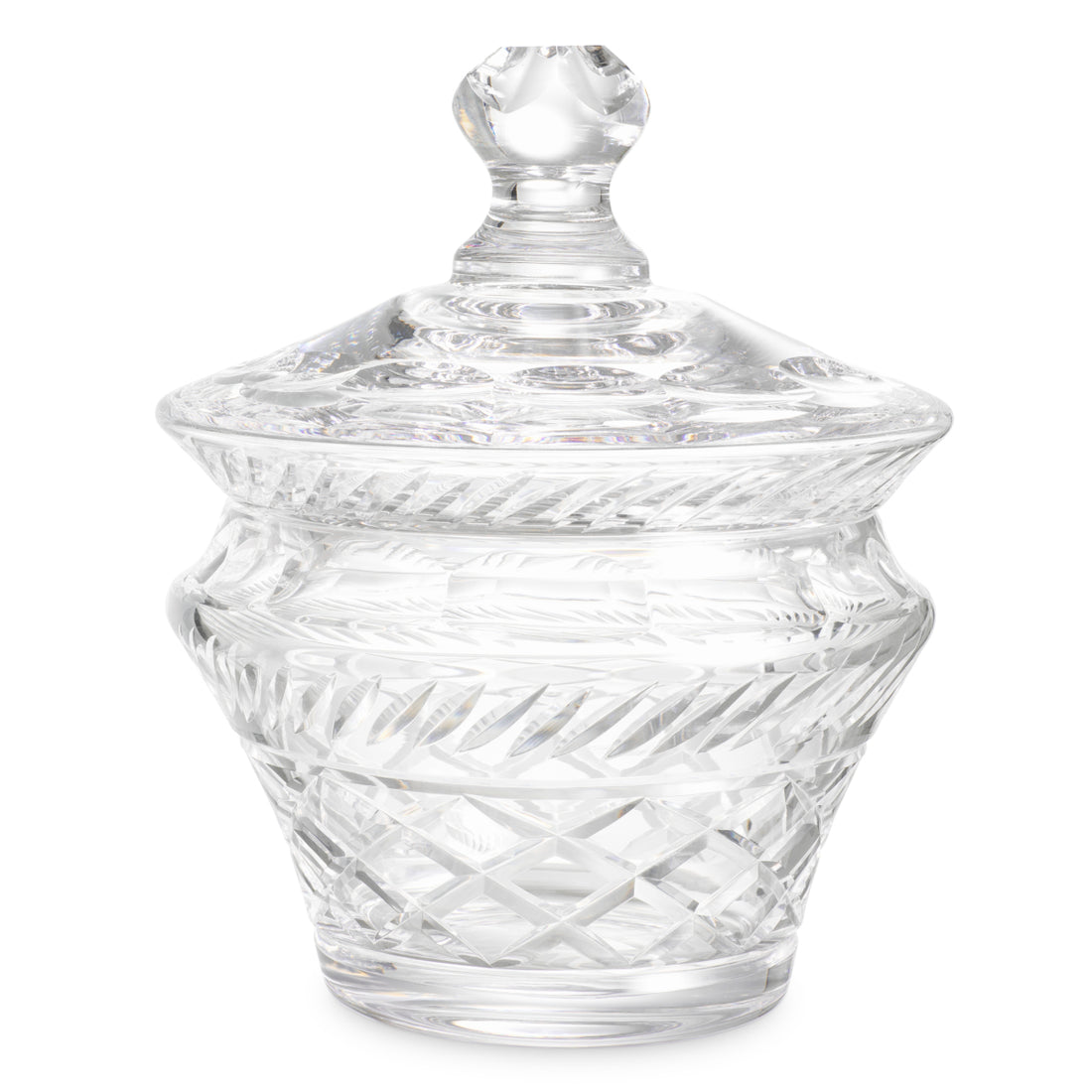 Jar Cortham clear glass