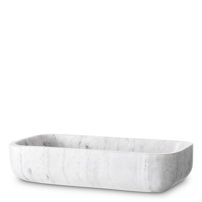 Bowl Vioujard white marble