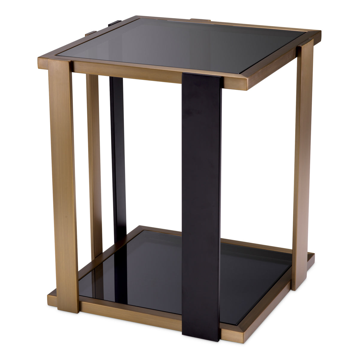 Side Table Clio brushed brass finish