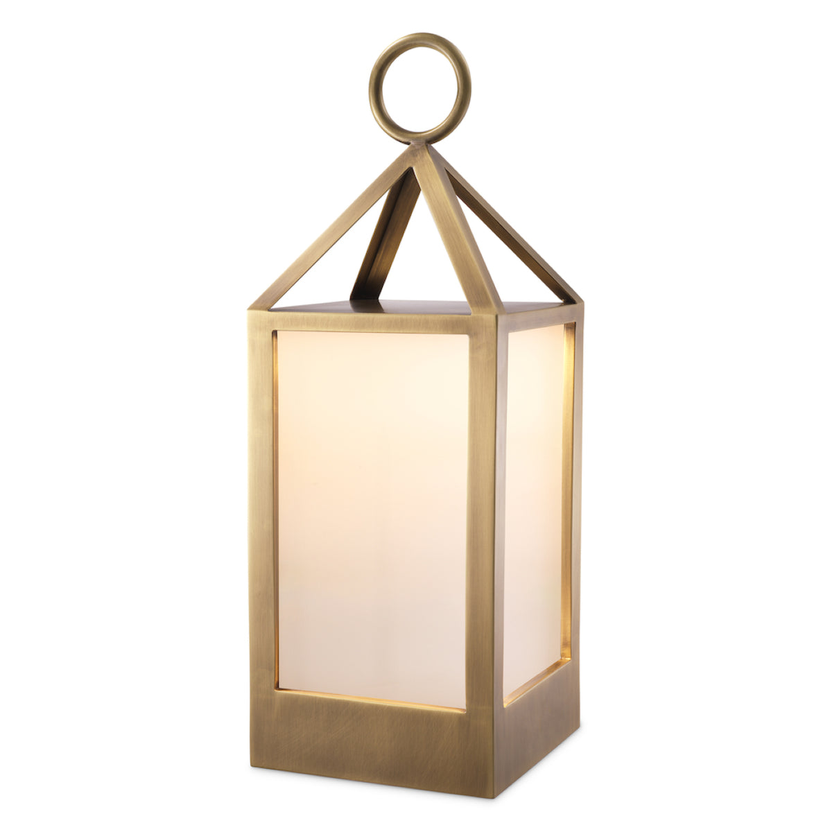 Outdoor Lamp Riserva S antique brass finish