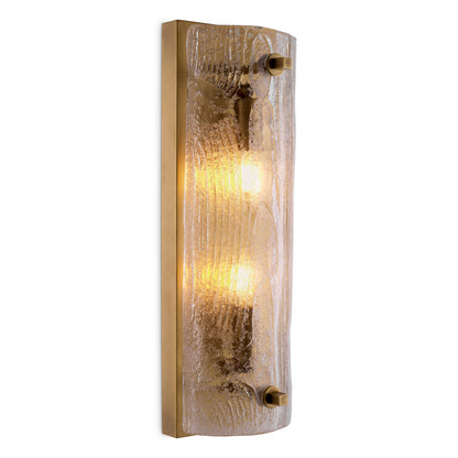 Wall Lamp Lagos antique brass finish