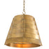 Pendant Fitzroy vintage brass finish