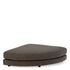 Modular Sofa Lounge Club montier dark grey - Ottoman half round