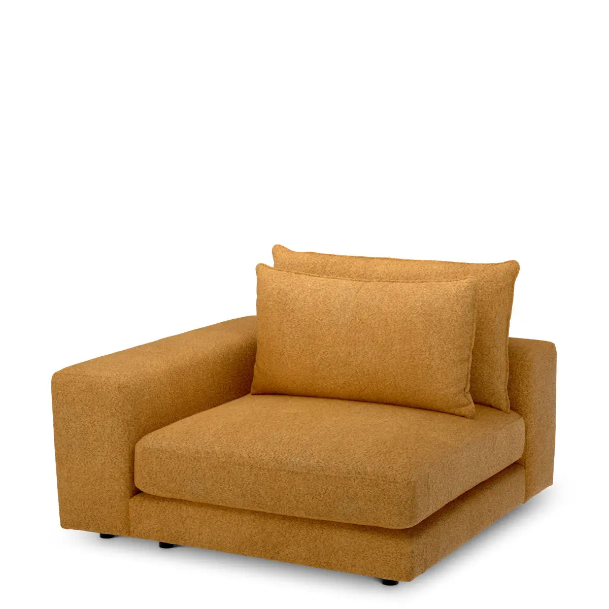 Modular Sofa Lounge Club velora mustard yellow - Corner S left