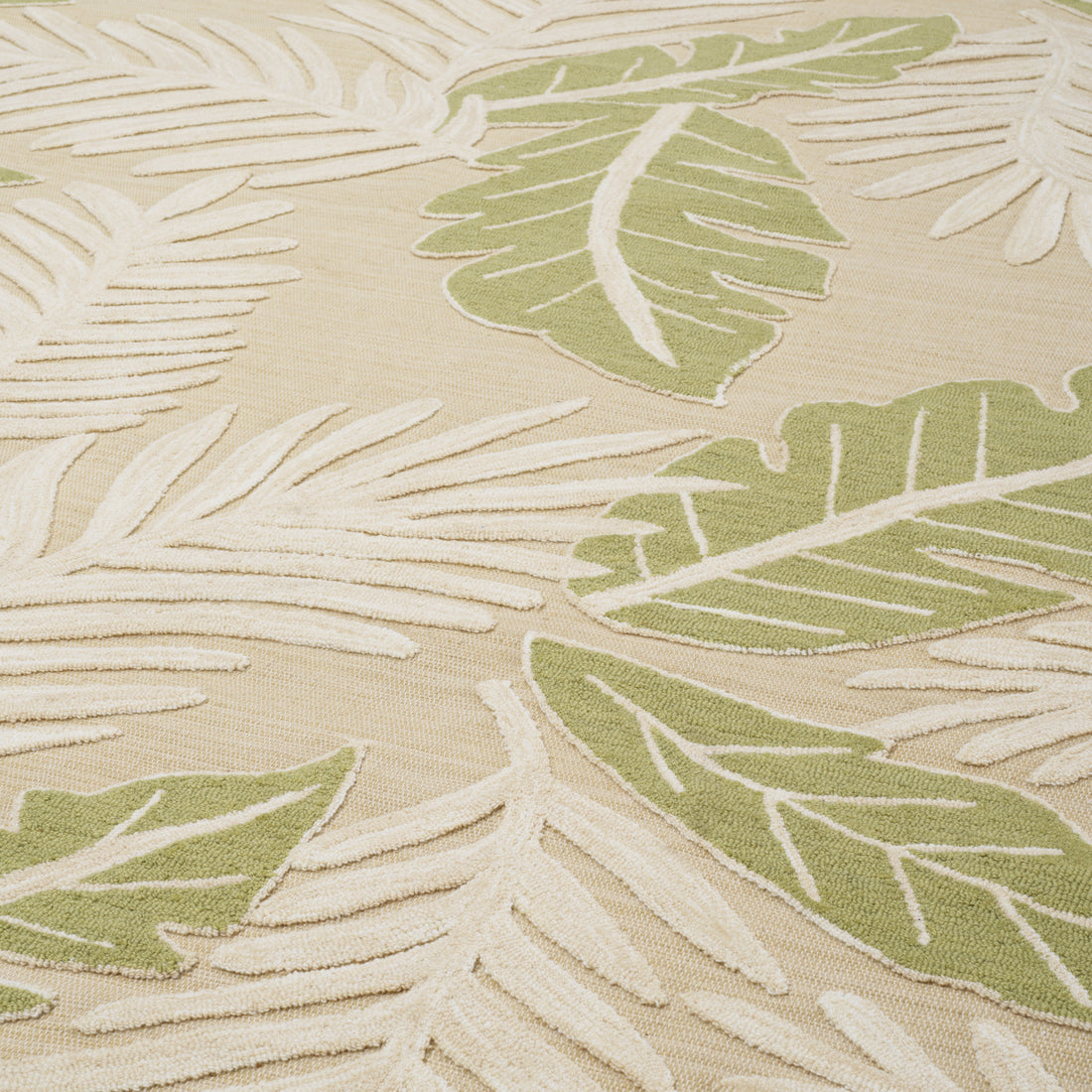Rug Verdure beige green 200 x 300 cm