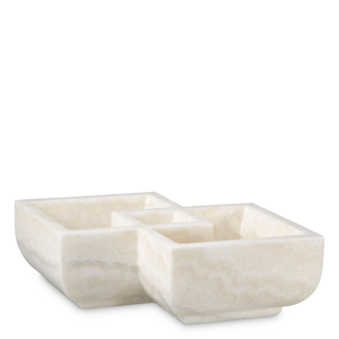 Bowl Heber white onyx