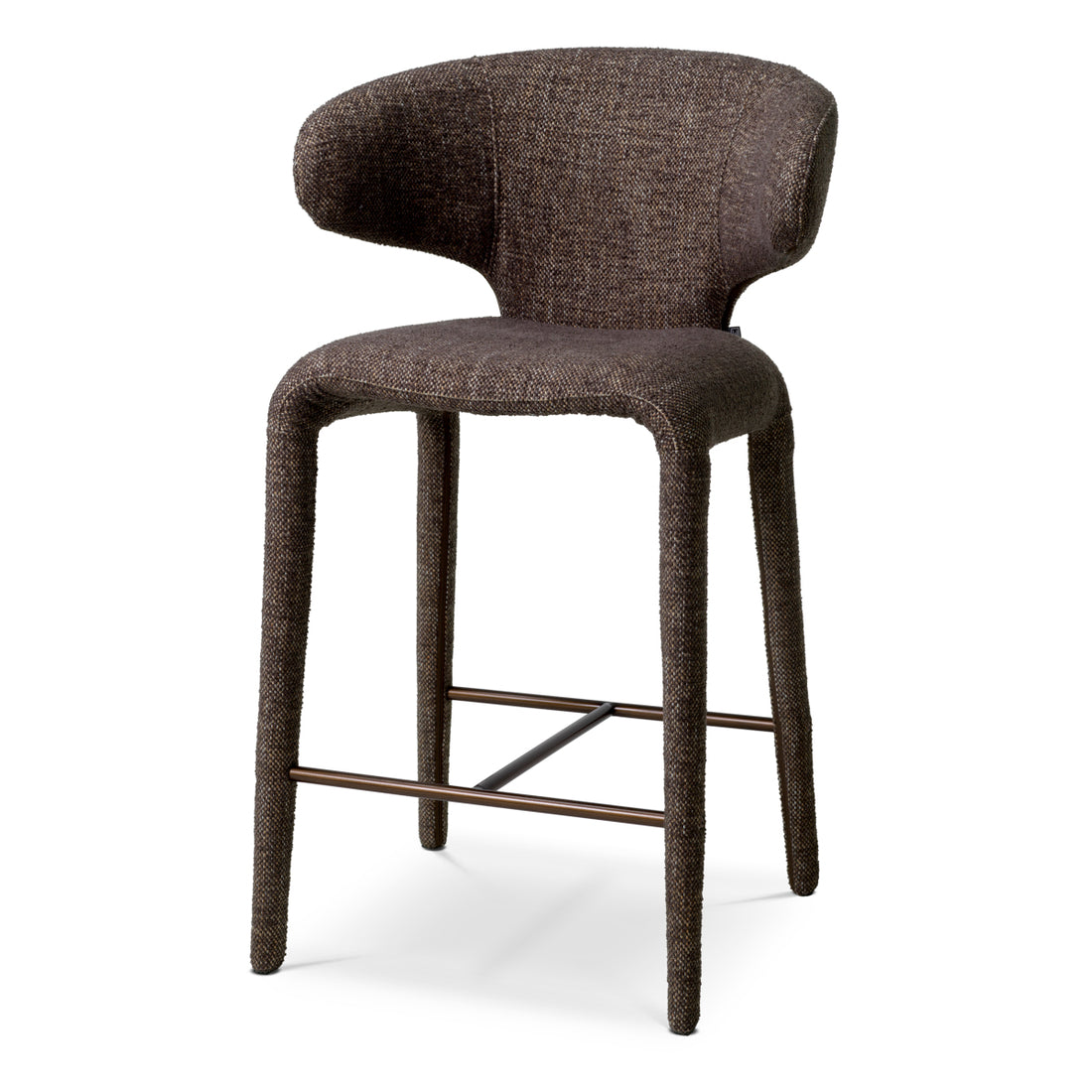 Counter Stool Josephine renato brown bronze finish