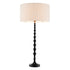 Table Lamp Arabella piano black finish incl shade