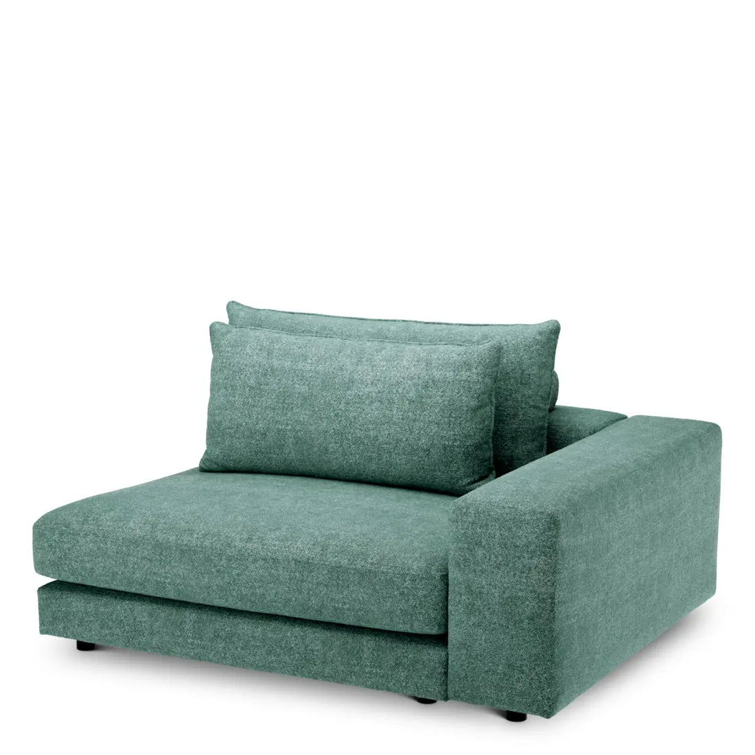 Modular Sofa Lounge Club velora sea green - Corner L right
