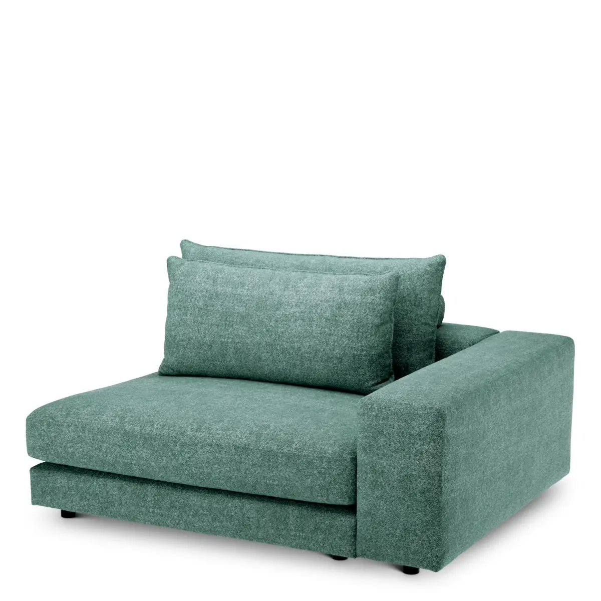 Modular Sofa Lounge Club velora sea green - Corner L right