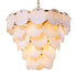 Chandelier Clementina antique brass finish