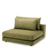 Modular Sofa Lounge Club lurano moss green - Middle